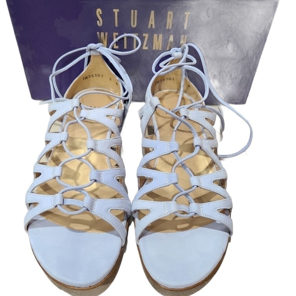Stuart Weitzman Caesar Lace Up Sandal